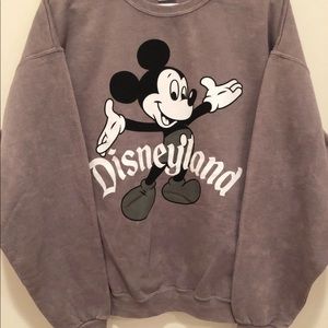 Retro style Mickey Disneyland sweatshirt XL